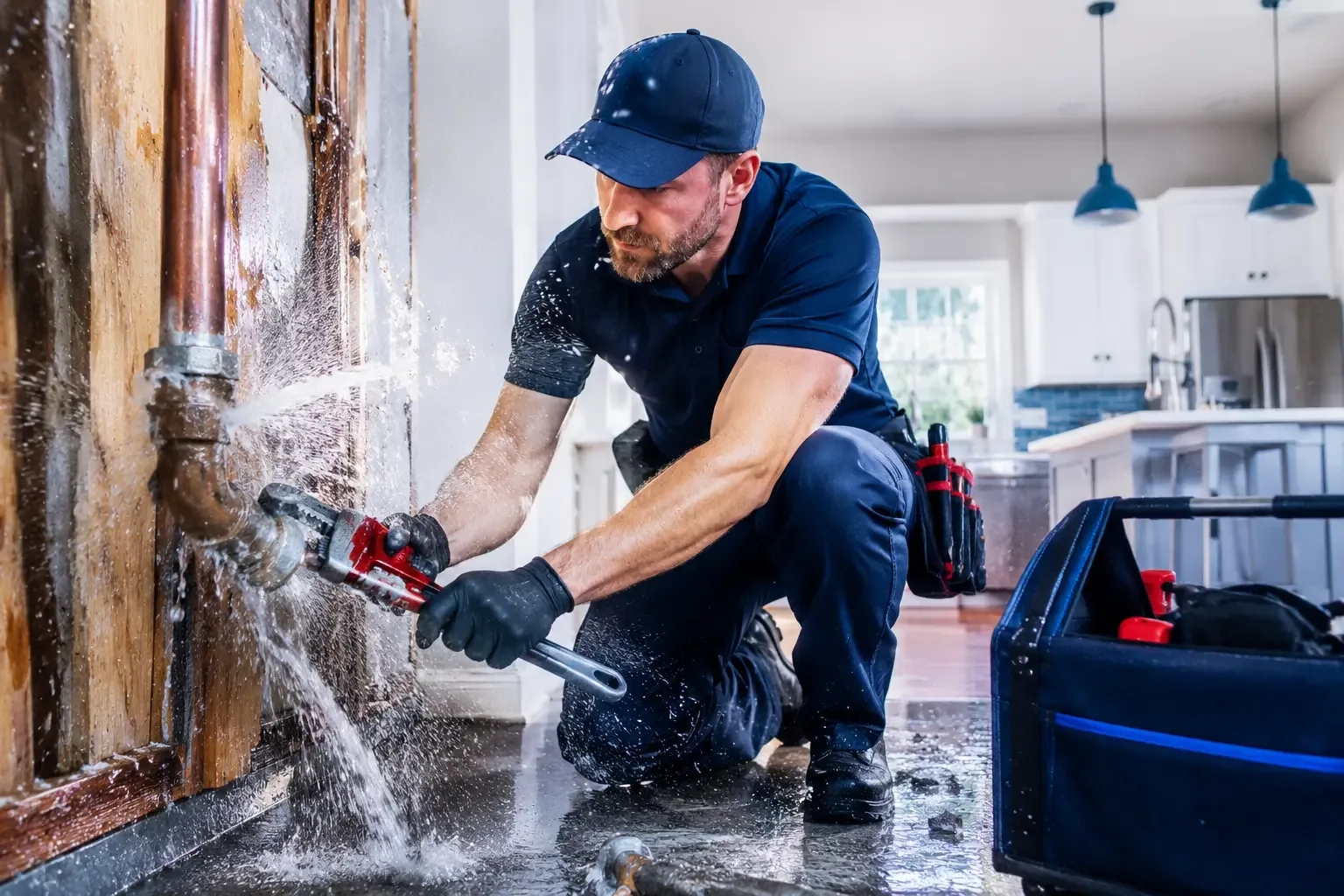 Local emergency pipe repair professionals in Baxter Springs, KS